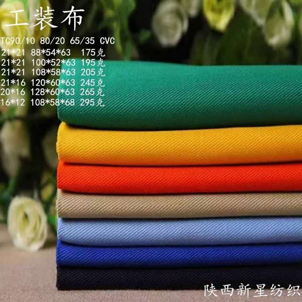 Customization of finished workwear fabrics